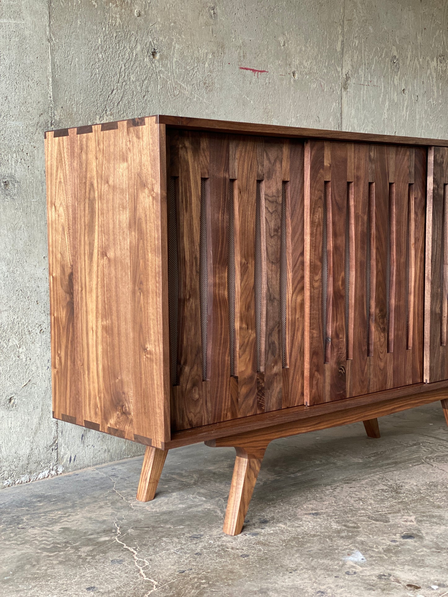 "The Revisionist Teton" Credenza - Multiple Wood Options