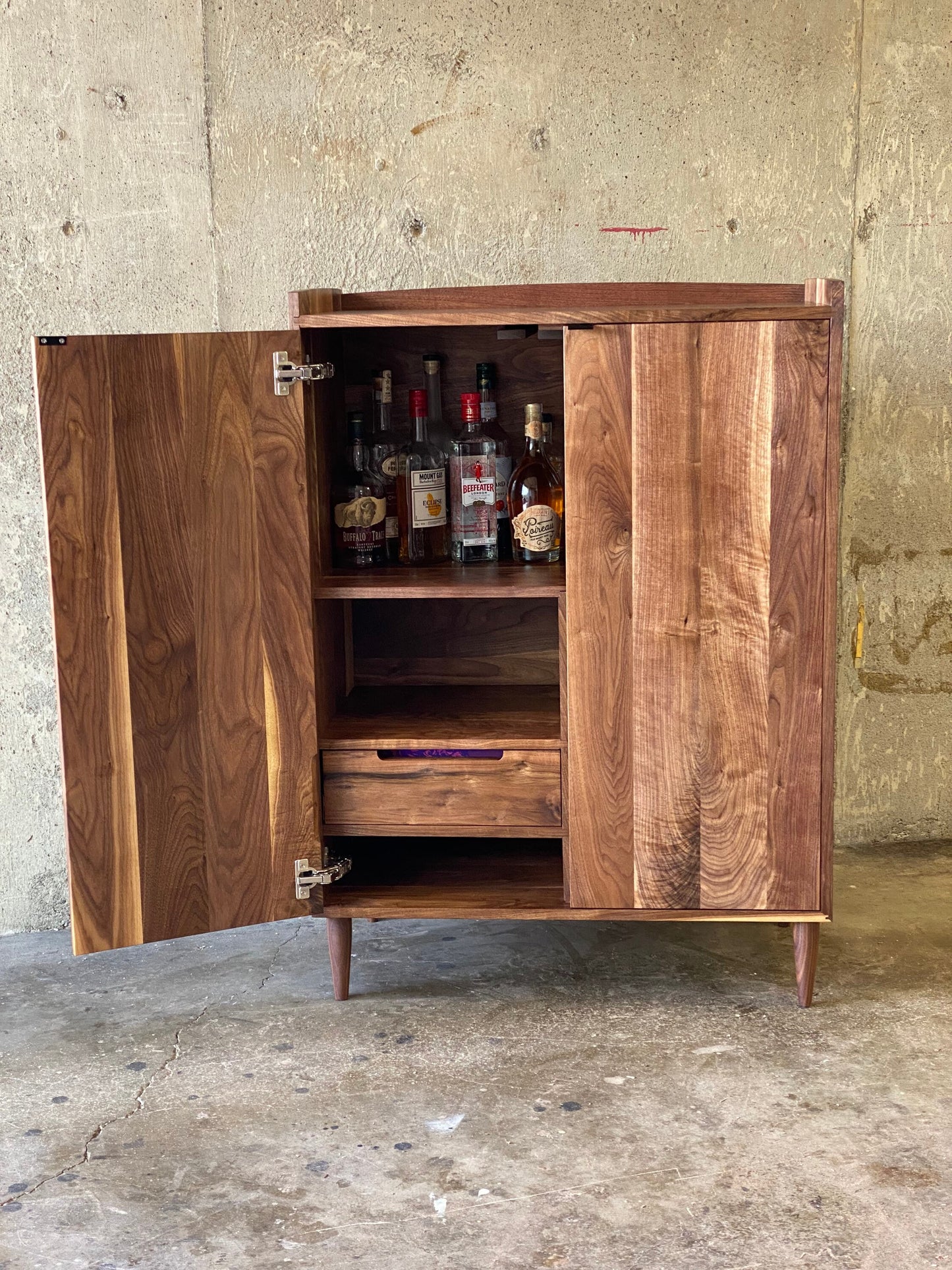 the “Tall” Shenandoah Liquor & Wine Cabinet
