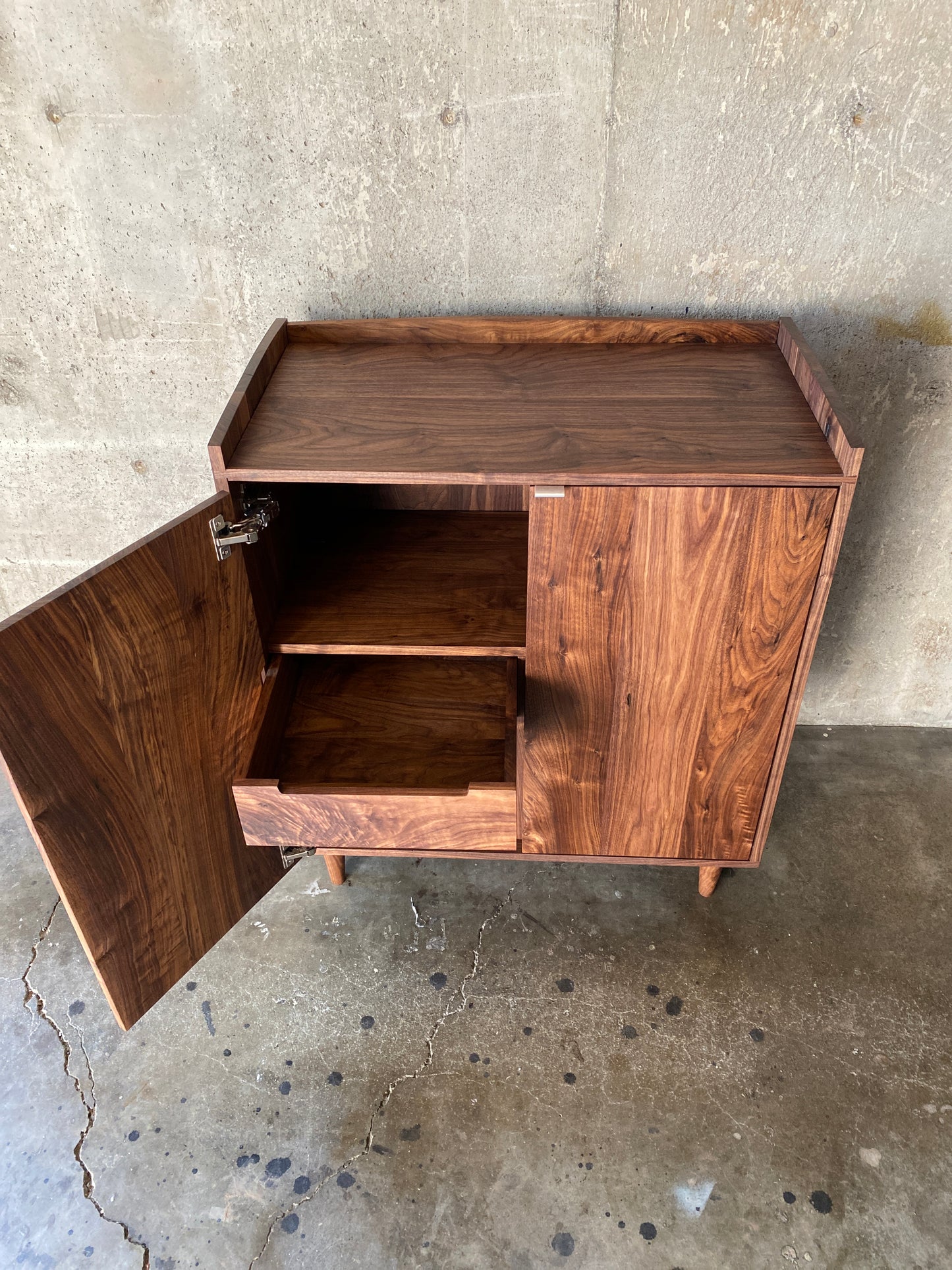The Shenandoah Liquor Cabinet, Multiple Wood Options